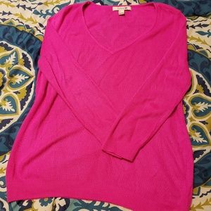 Hot pink sweater